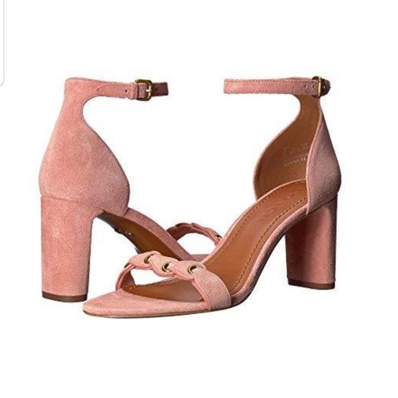 Coach Link Heel in Peony - Picture 1 of 5